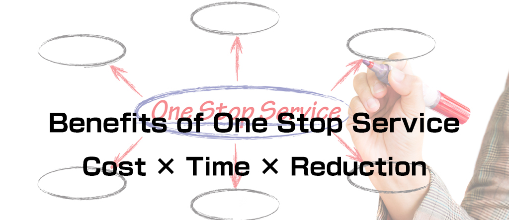 Benefits of One Stop Service Cost × Time × Reduction